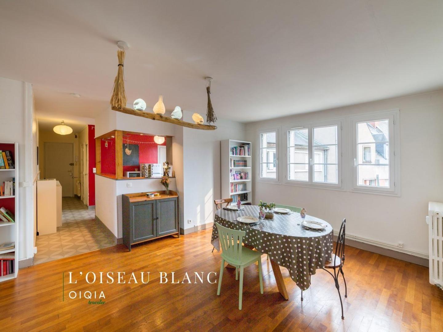 L'Oiseau Blanc ~ Centre Ville ~ Arrivee Autonome 布鲁瓦 外观 照片